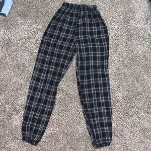 plaid pants